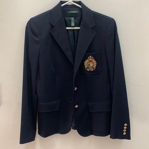Military Style Ralph Lauren Blazer - Size 8